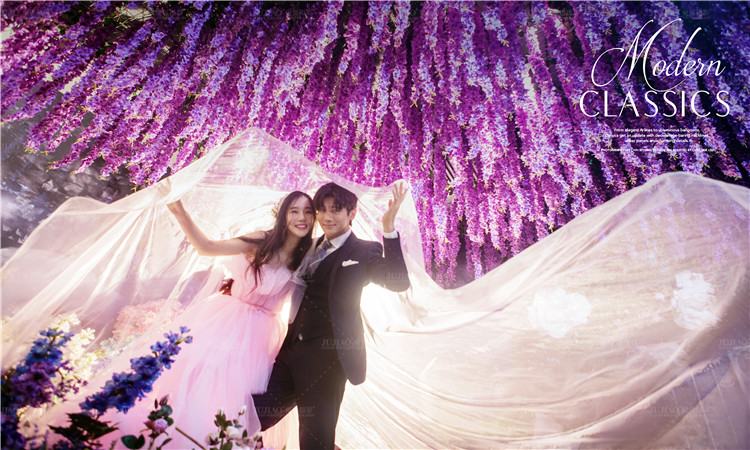 唯美婚纱照&新影棚