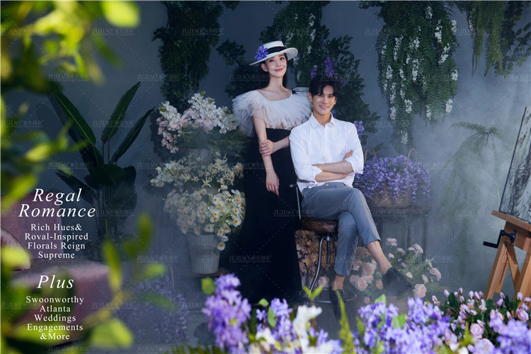 唯美婚纱照&新影棚