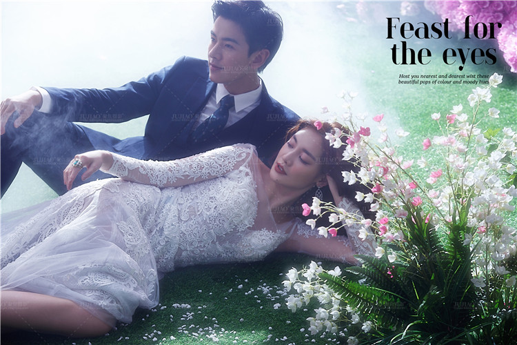 唯美婚纱照&新影棚