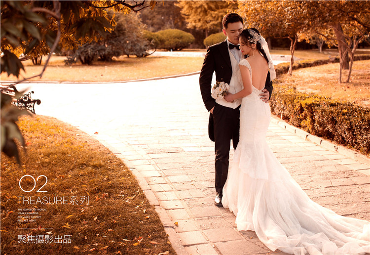 秋景婚纱客照