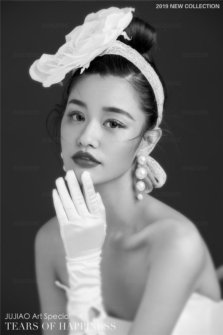 精致白纱