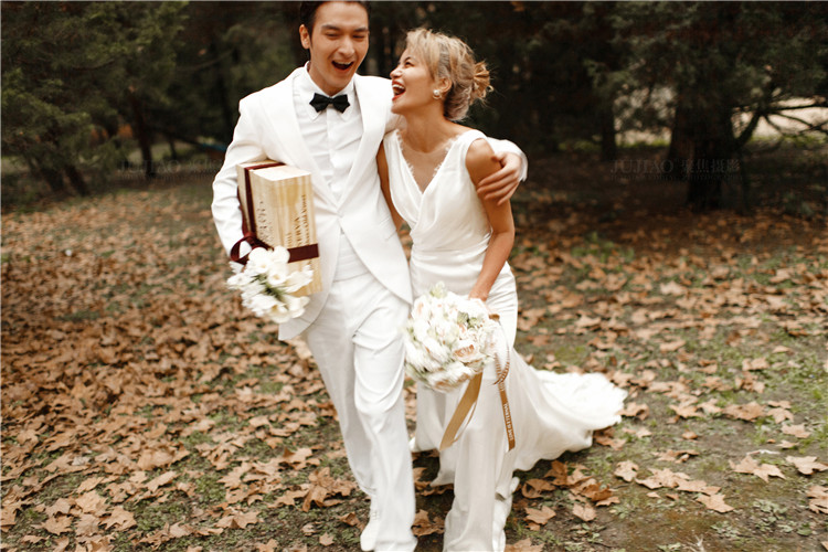 森系婚纱照
