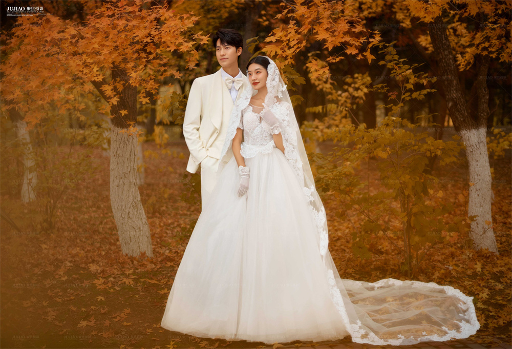秋日限定婚纱照