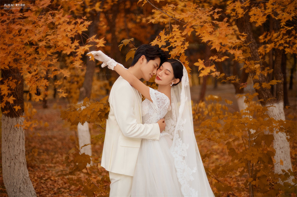 秋日限定婚纱照