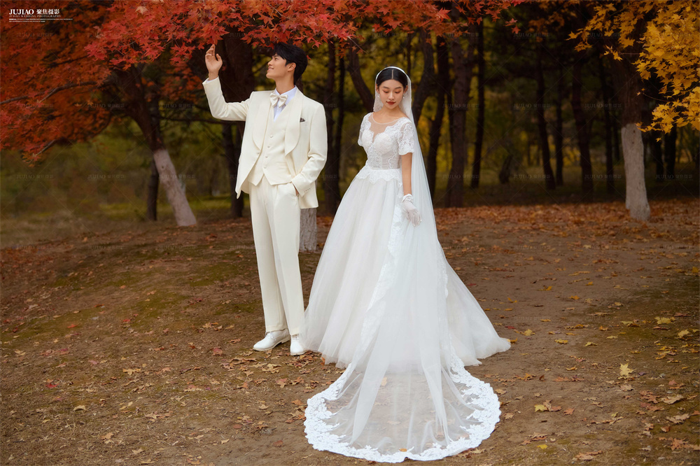 秋日限定婚纱照