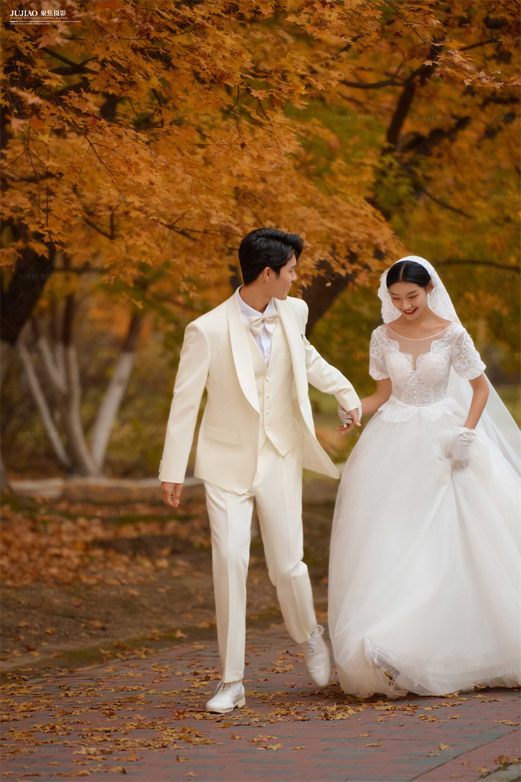 秋日限定婚纱照