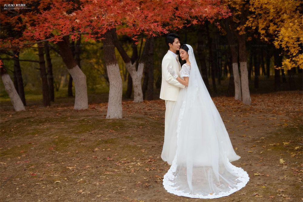 秋日限定婚纱照