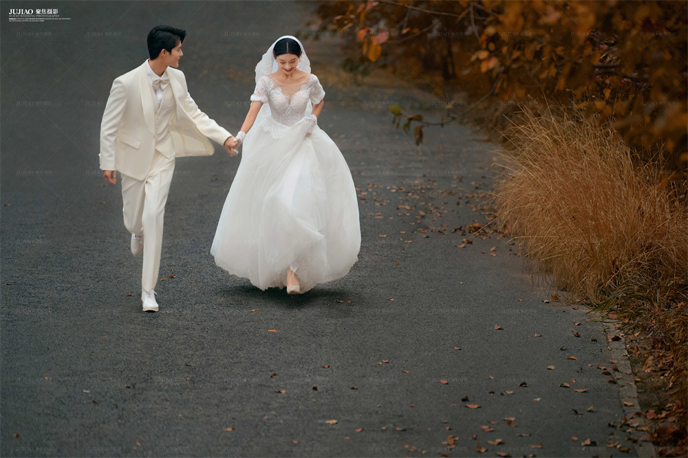 秋日限定婚纱照