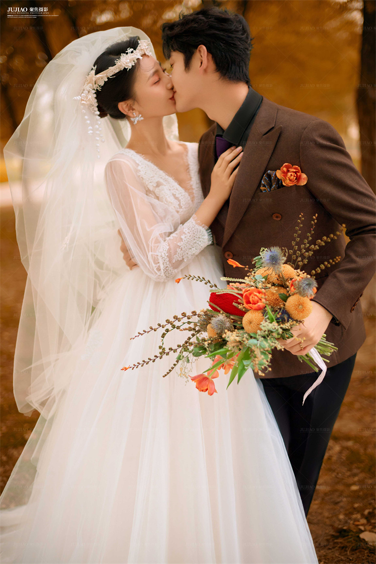 秋日限定婚纱照