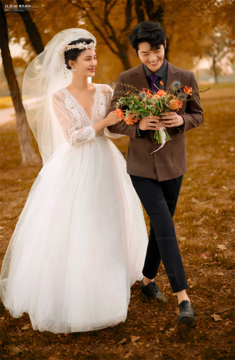 秋日限定婚纱照