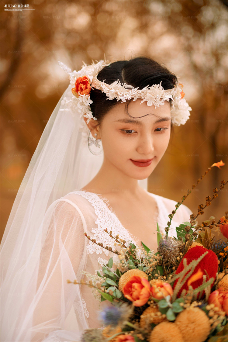秋日限定婚纱照