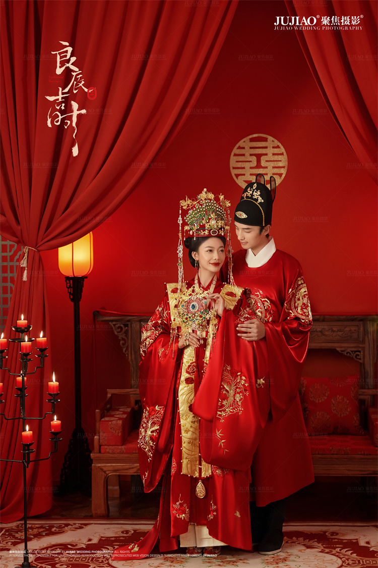 中式汉服婚纱照