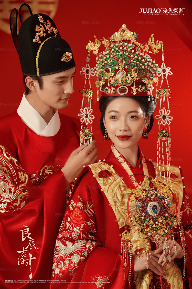 中式汉服婚纱照