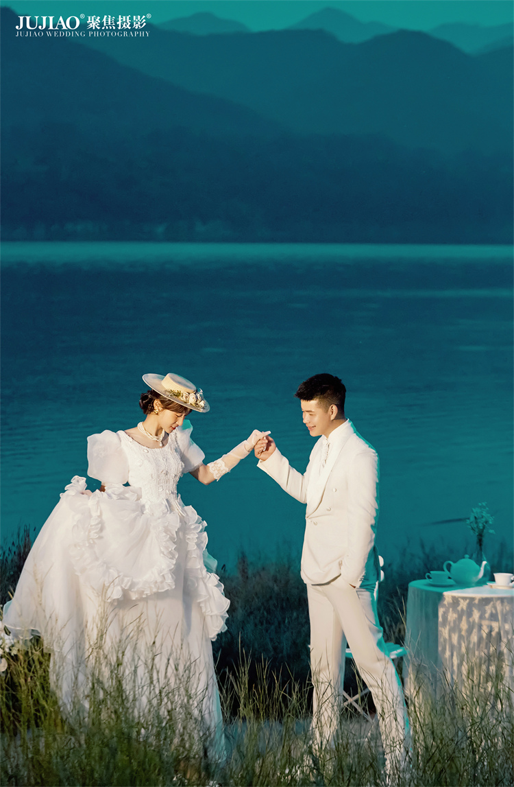 金海湖婚纱照
