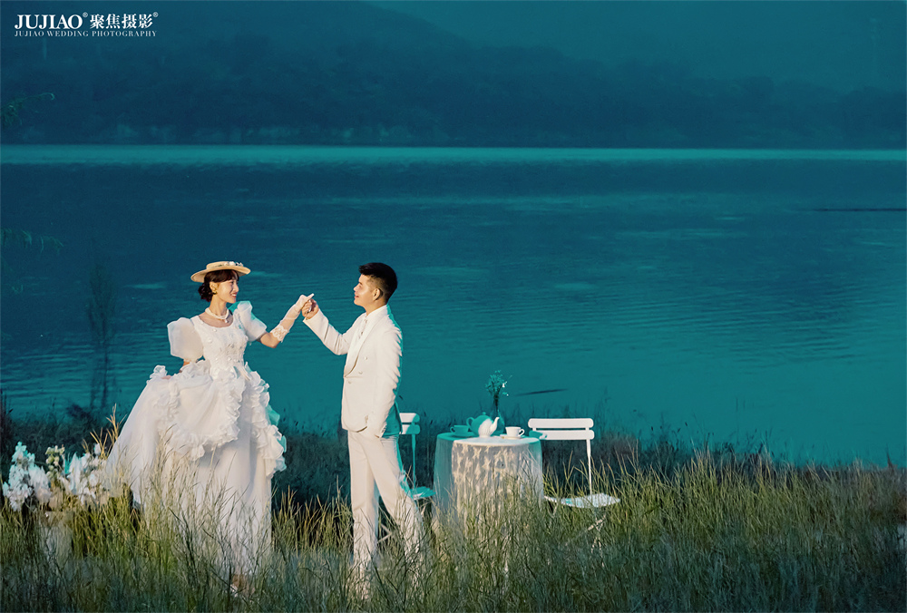 金海湖婚纱照
