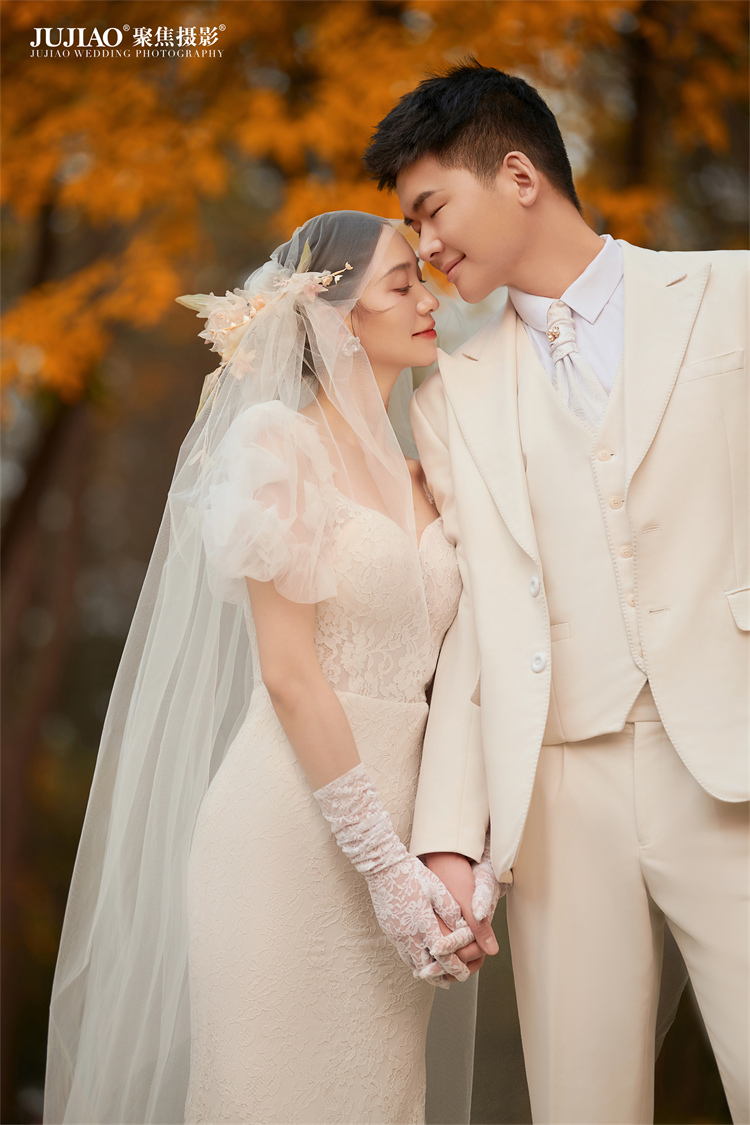秋景婚纱照