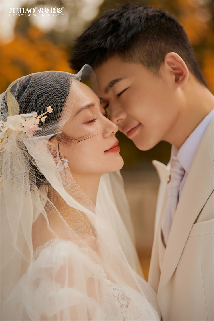 秋景婚纱照